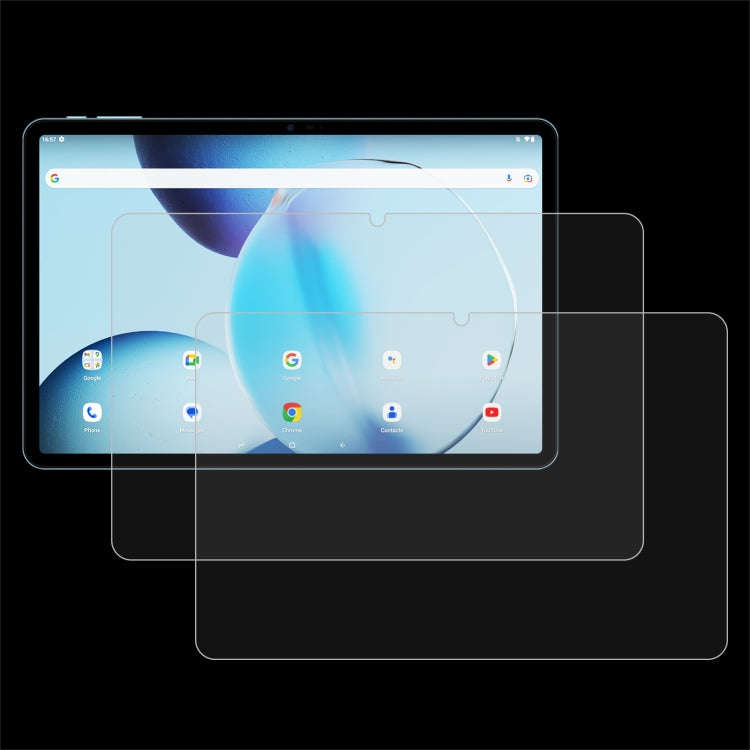 2pcs 9H 0.3mm Explosion-proof Tempered Glass Film, For Doogee Tab G6 Max 13.4, For Doogee Tab G6 ...