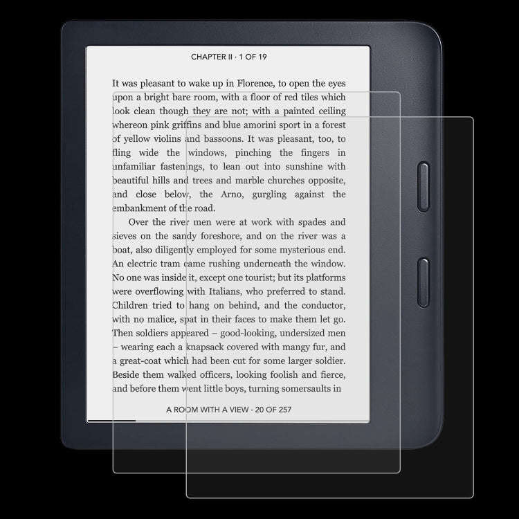 2pcs 9H 0.3mm Explosion-proof Tempered Glass Film, For Kobo Clara 2E, For Kobo Elipsa 2E, For Kob...