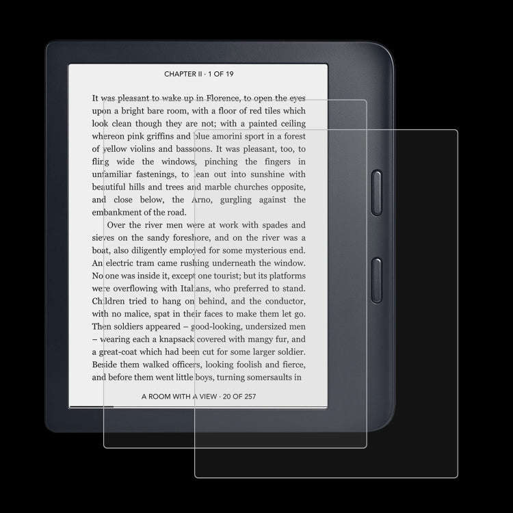 2pcs 9H 0.3mm Explosion-proof Tempered Glass Film, For Kobo Clara 2E, For Kobo Elipsa 2E, For Kob...