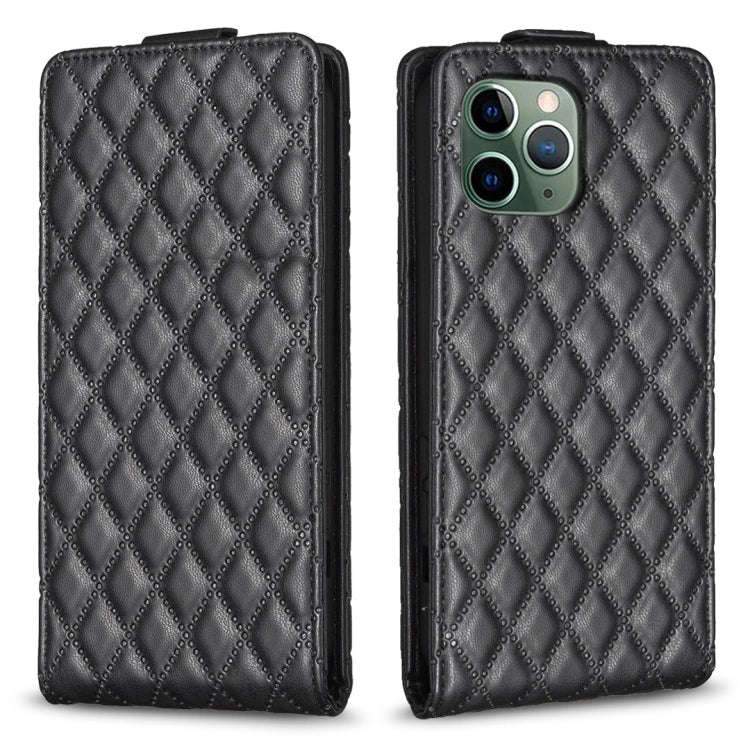 Diamond Lattice Vertical Flip Leather Phone Case, For iPhone 12 / 12 Pro, For iPhone 12 Pro Max, ...
