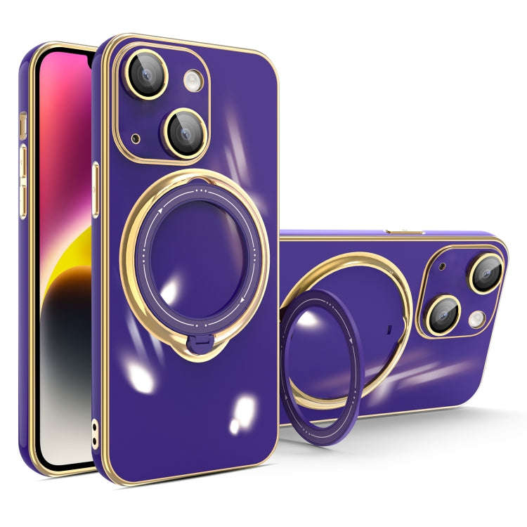 Multifunction Electroplating MagSafe Holder Phone Case, For iPhone 15 Pro Max, For iPhone 15 Pro,...