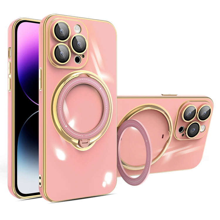 Multifunction Electroplating MagSafe Holder Phone Case, For iPhone 15 Pro Max, For iPhone 15 Pro,...