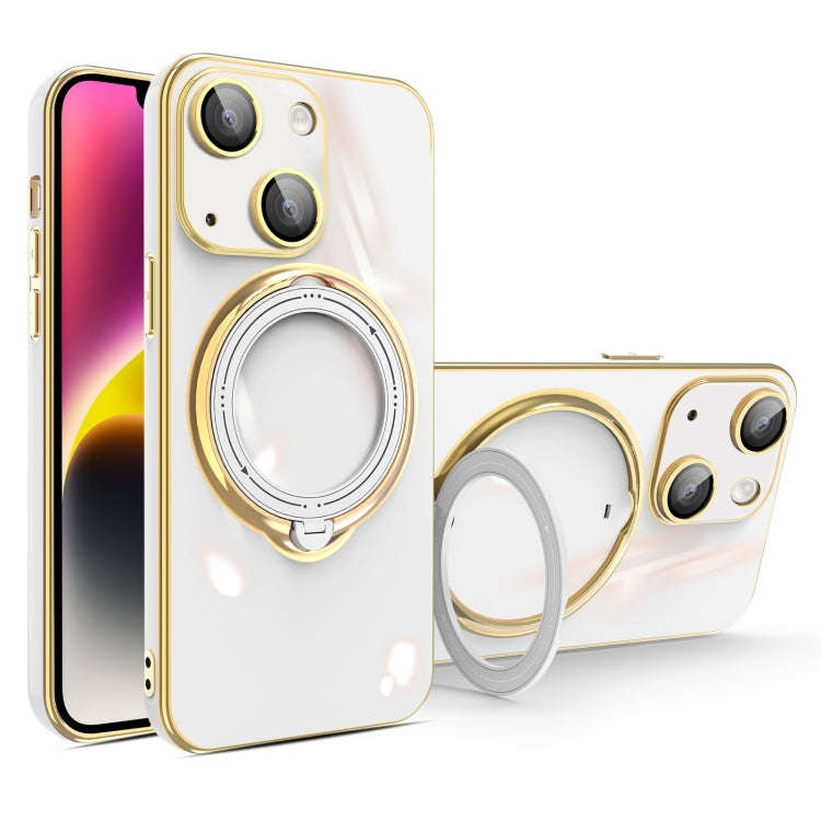Multifunction Electroplating MagSafe Holder Phone Case, For iPhone 15 Pro Max, For iPhone 15 Pro,...