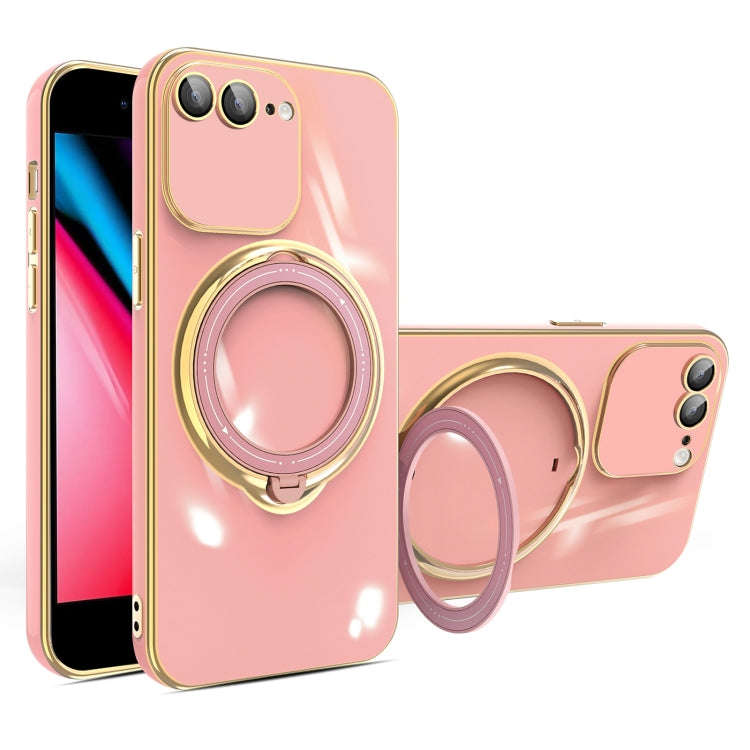 Multifunction Electroplating MagSafe Holder Phone Case, For iPhone 11, For iPhone 11 Pro, For iPh...
