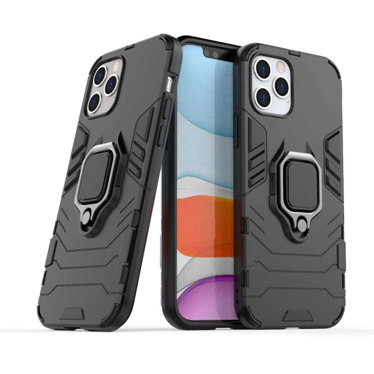 Shockproof PC + TPU Protective Case with Magnetic Ring Holder, For iPhone 12 / 12 Pro, For iPhone...