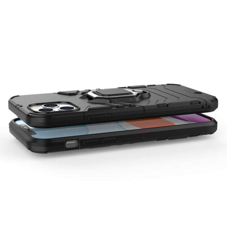 Shockproof PC + TPU Protective Case with Magnetic Ring Holder, For iPhone 12 / 12 Pro, For iPhone...