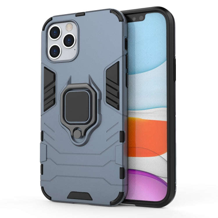 Shockproof PC + TPU Protective Case with Magnetic Ring Holder, For iPhone 12 / 12 Pro, For iPhone...