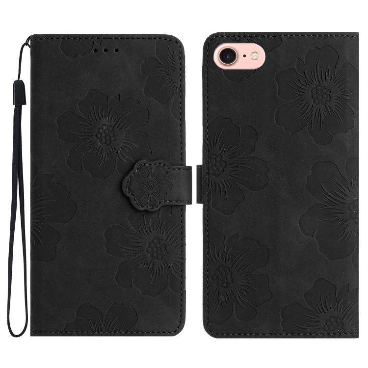 Flower Embossing Pattern Leather Phone Case, For iPhone 16e / 17e, For iPhone 17 Pro Max, For iPh...
