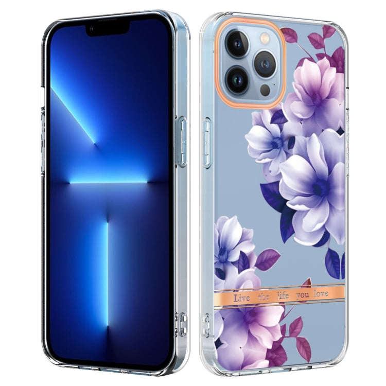 Flowers and Plants Series IMD TPU Phone Case, For iPhone 16 Pro Max, For iPhone 16 Pro, For iPhon...