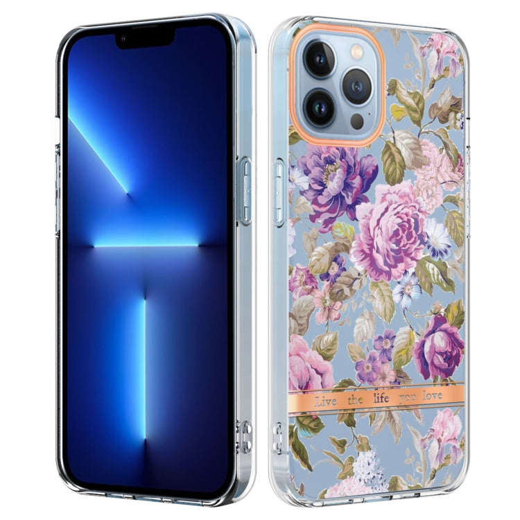 Flowers and Plants Series IMD TPU Phone Case, For iPhone 16 Pro Max, For iPhone 16 Pro, For iPhon...