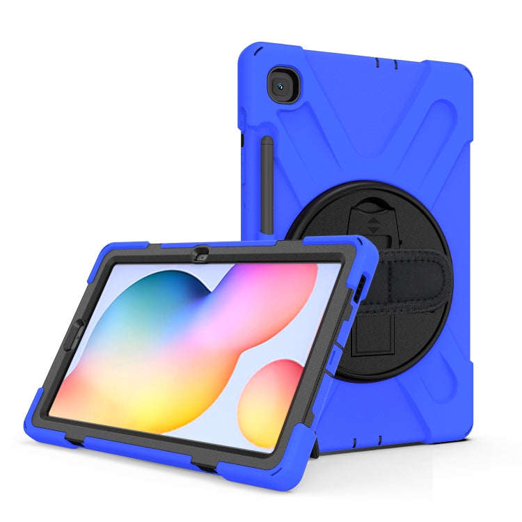 Shockproof Colorful Silicone + PC Protective Case with Holder & Shoulder Strap & Hand Strap & Pen...