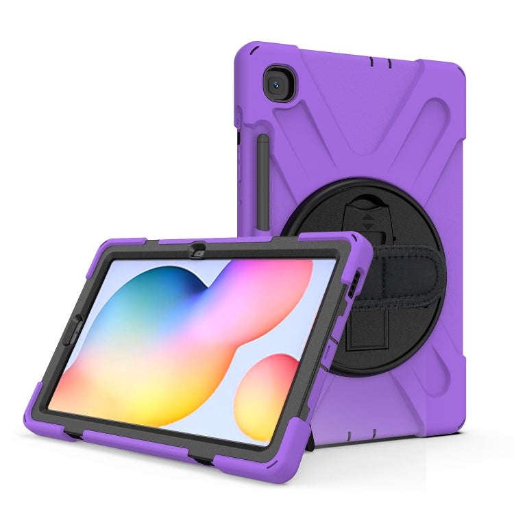 Shockproof Colorful Silicone + PC Protective Case with Holder & Shoulder Strap & Hand Strap & Pen...