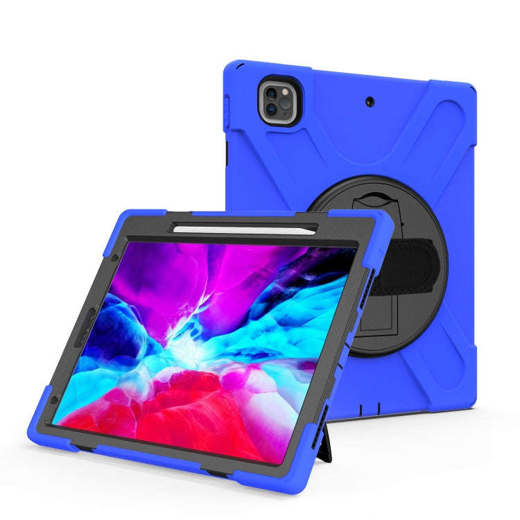 Shockproof Colorful Silicone + PC Protective Case with Holder & Shoulder Strap & Hand Strap & Pen...