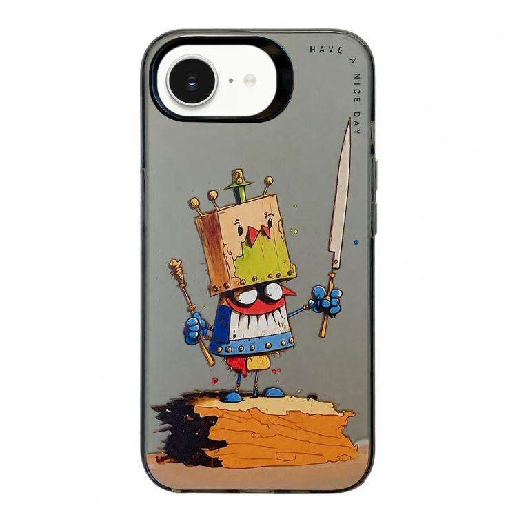 Animal Pattern Oil Painting Series PC + TPU Phone Case, For iPhone 17e / 16e
