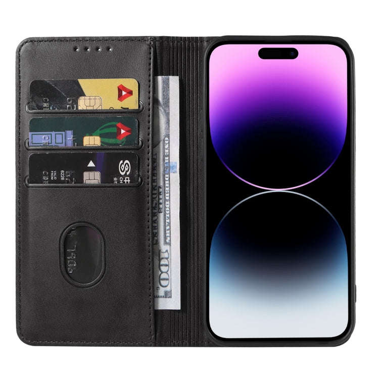 Magnetic Closure Leather Phone Case, For iPhone 15 Pro Max, For iPhone 15 Pro, For iPhone 15 Plus...