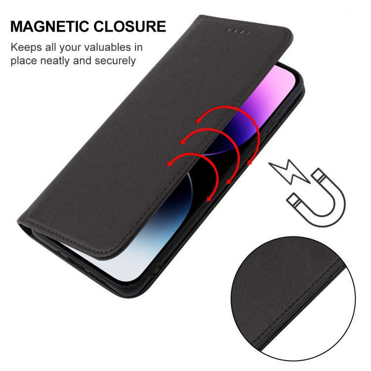 Magnetic Closure Leather Phone Case, For iPhone 15 Pro Max, For iPhone 15 Pro, For iPhone 15 Plus...