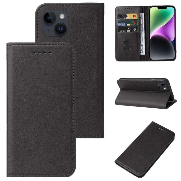 Magnetic Closure Leather Phone Case, For iPhone 15 Pro Max, For iPhone 15 Pro, For iPhone 15 Plus...