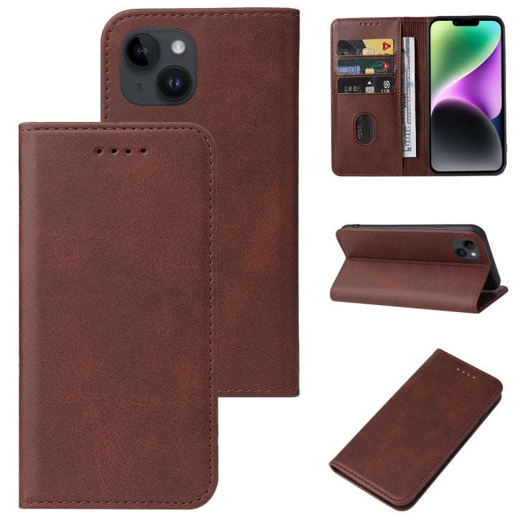 Magnetic Closure Leather Phone Case, For iPhone 15 Pro Max, For iPhone 15 Pro, For iPhone 15 Plus...