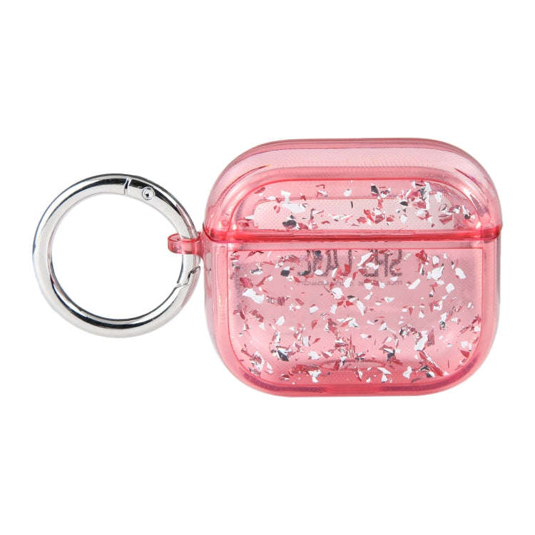 Silver Foil Epoxy Bluetooth Earphone Protective Case, For AirPods Pro 2, For AirPods 3, For AirPo...
