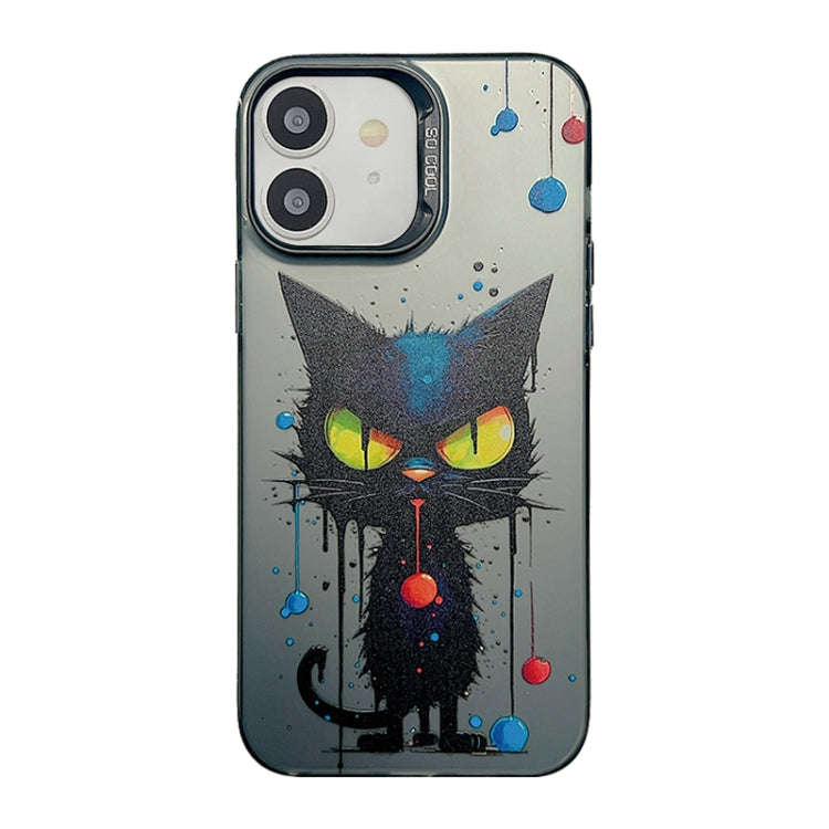 Cute Animal Pattern Series PC + TPU Phone Case, For iPhone 13 Pro, For iPhone 13, For iPhone 12, ...