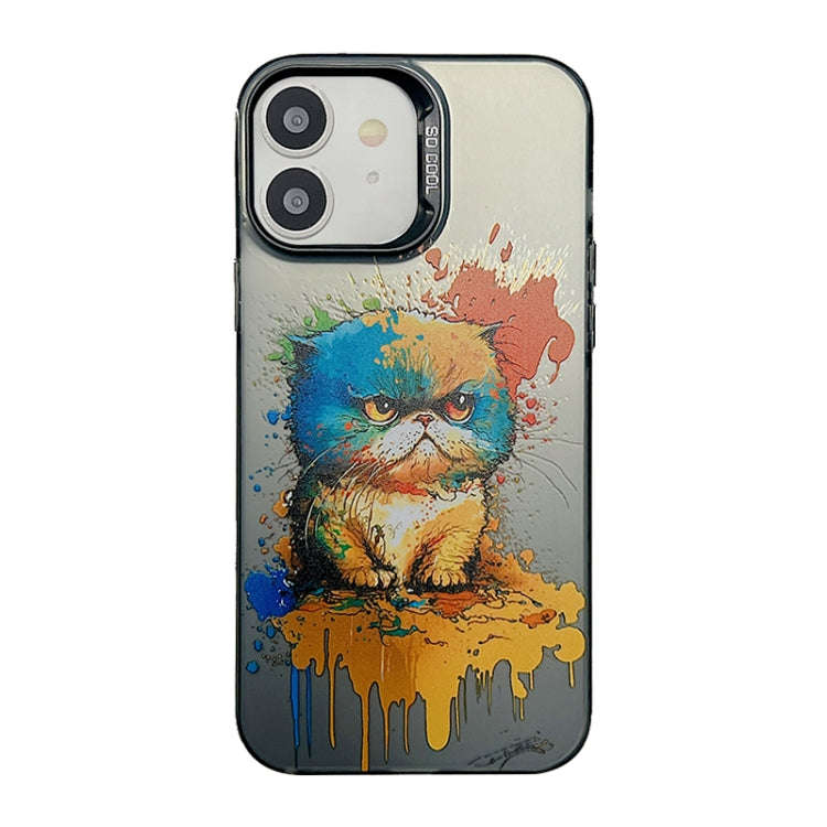 Cute Animal Pattern Series PC + TPU Phone Case, For iPhone 13 Pro, For iPhone 13, For iPhone 12, ...