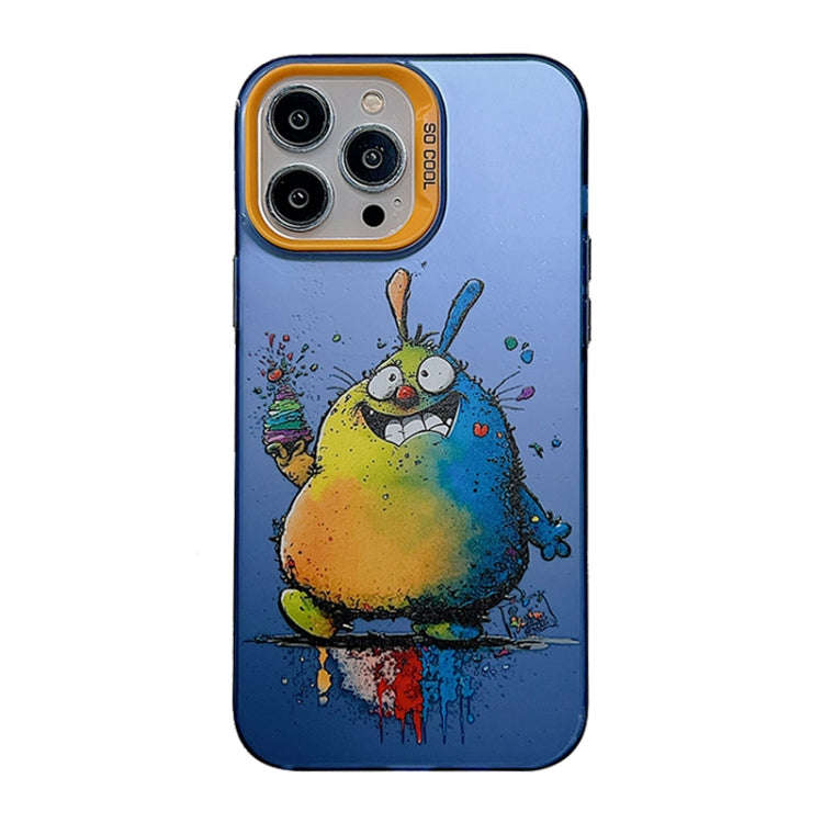 Cute Animal Pattern Series PC + TPU Phone Case, For iPhone 13 Pro, For iPhone 13, For iPhone 12, ...