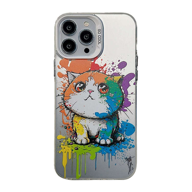 Cute Animal Pattern Series PC + TPU Phone Case, For iPhone 13 Pro, For iPhone 13, For iPhone 12, ...