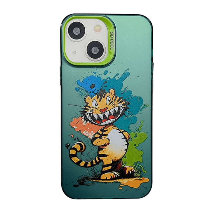 Cute Animal Pattern Series PC + TPU Phone Case, For iPhone 13 Pro, For iPhone 13, For iPhone 12, ...