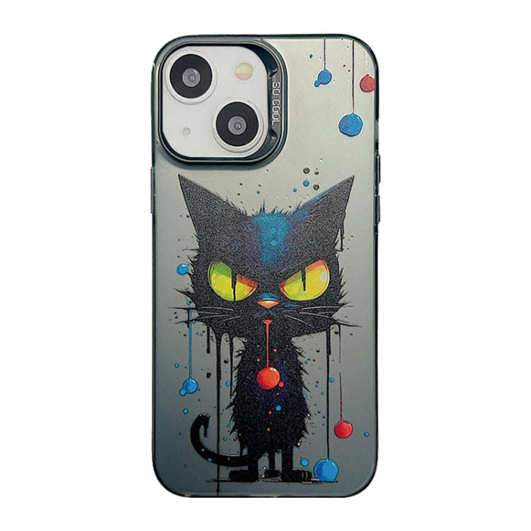 Cute Animal Pattern Series PC + TPU Phone Case, For iPhone 13 Pro, For iPhone 13, For iPhone 12, ...