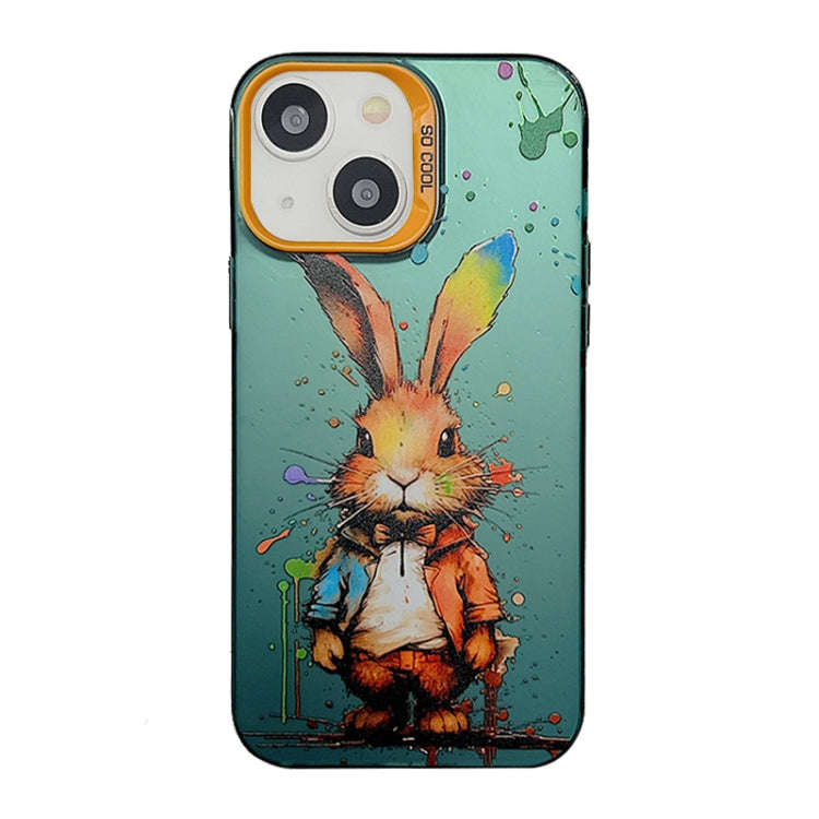 Cute Animal Pattern Series PC + TPU Phone Case, For iPhone 13 Pro, For iPhone 13, For iPhone 12, ...