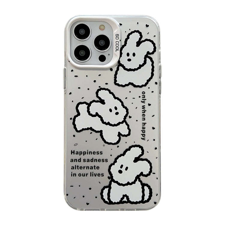 Cute Animal Pattern Series PC + TPU Phone Case, For iPhone 13 Pro, For iPhone 13, For iPhone 12, ...