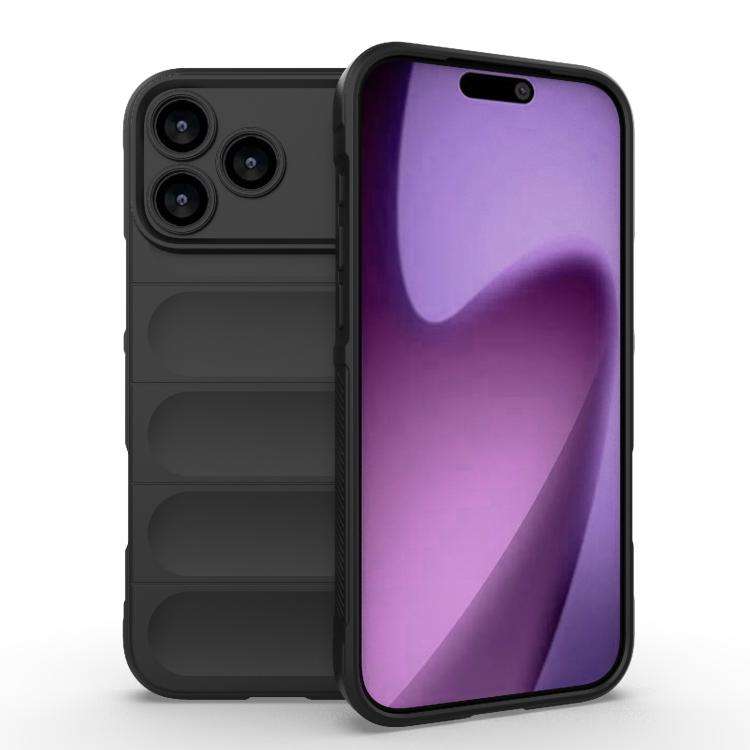 Magic Shield TPU + Flannel Phone Case, For iPhone 18 Pro / 17 Pro, For iPhone 18 Pro Max / 17 Pro...