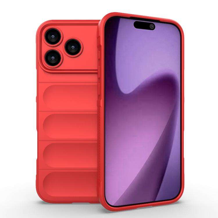 Magic Shield TPU + Flannel Phone Case, For iPhone 18 Pro / 17 Pro, For iPhone 18 Pro Max / 17 Pro...