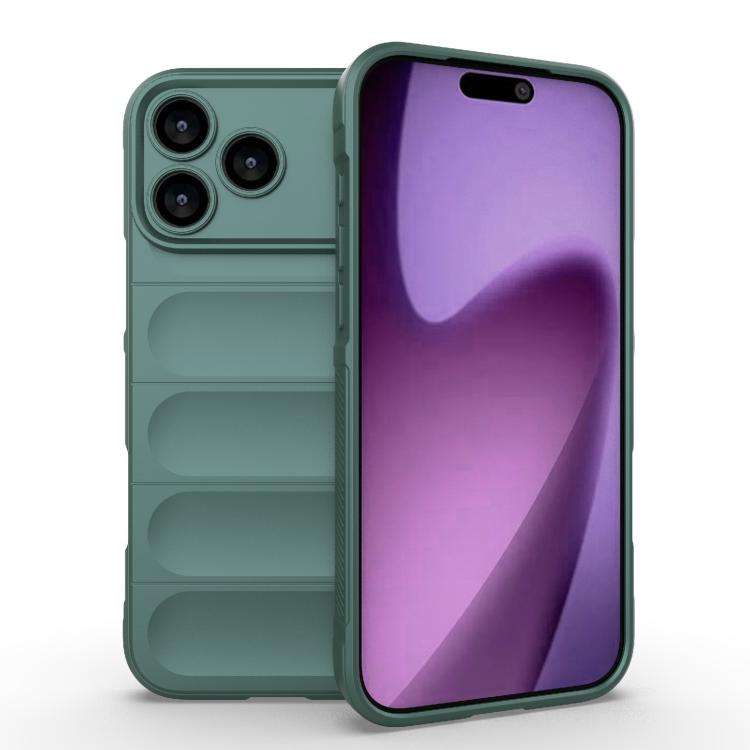 Magic Shield TPU + Flannel Phone Case, For iPhone 18 Pro / 17 Pro, For iPhone 18 Pro Max / 17 Pro...