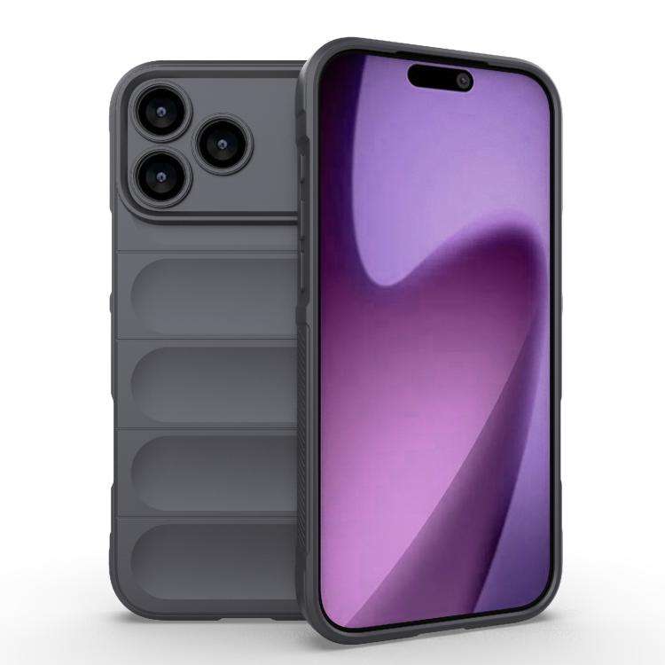 Magic Shield TPU + Flannel Phone Case, For iPhone 18 Pro / 17 Pro, For iPhone 18 Pro Max / 17 Pro...