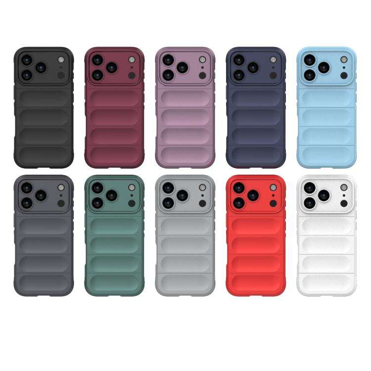 Magic Shield TPU + Flannel Phone Case, For iPhone 18 Pro / 17 Pro, For iPhone 18 Pro Max / 17 Pro...