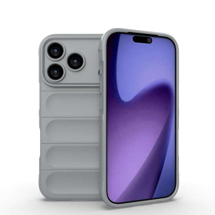Magic Shield TPU + Flannel Phone Case, For iPhone 18 Pro / 17 Pro, For iPhone 18 Pro Max / 17 Pro...