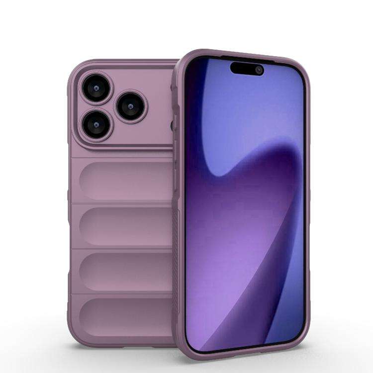 Magic Shield TPU + Flannel Phone Case, For iPhone 18 Pro / 17 Pro, For iPhone 18 Pro Max / 17 Pro...