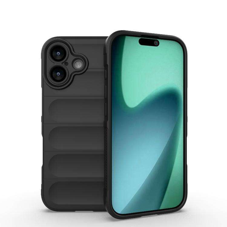 Magic Shield TPU + Flannel Phone Case, For iPhone 18 Pro / 17 Pro, For iPhone 18 Pro Max / 17 Pro...