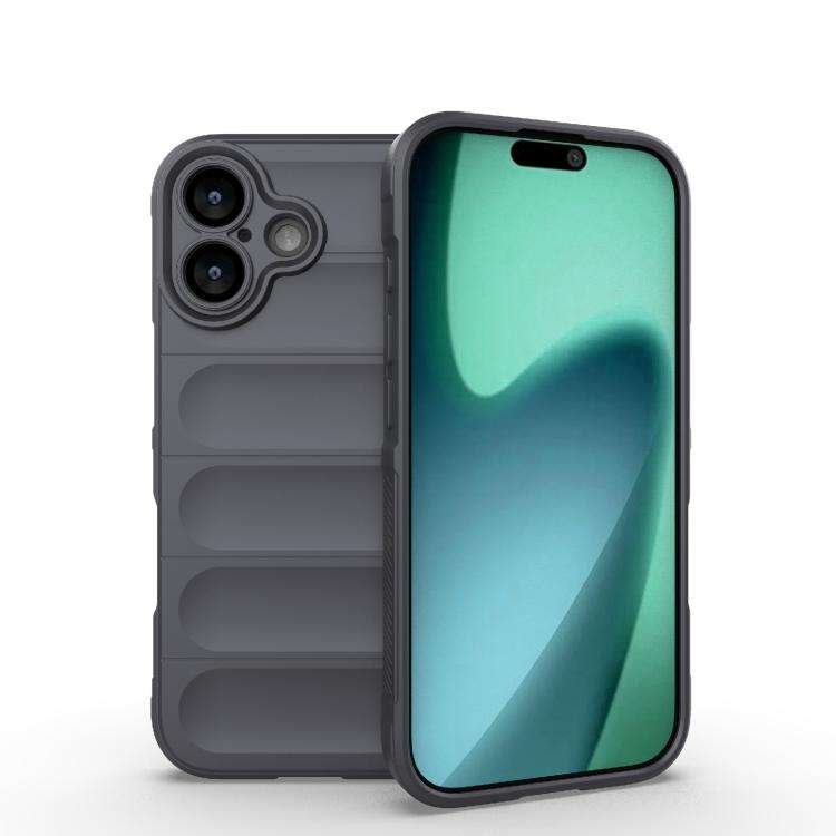 Magic Shield TPU + Flannel Phone Case, For iPhone 18 Pro / 17 Pro, For iPhone 18 Pro Max / 17 Pro...