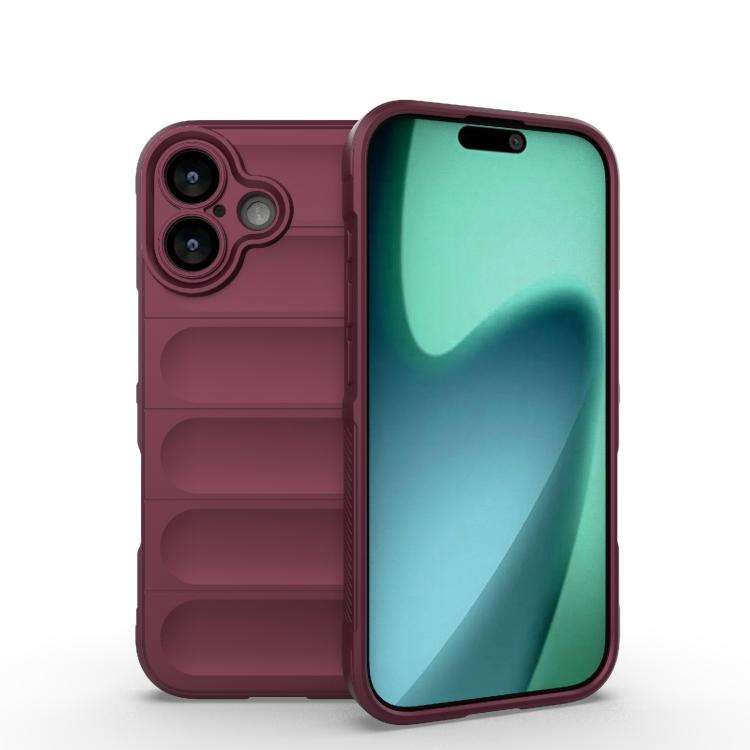 Magic Shield TPU + Flannel Phone Case, For iPhone 18 Pro / 17 Pro, For iPhone 18 Pro Max / 17 Pro...