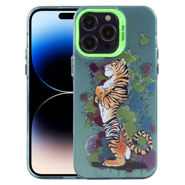 Animal Pattern PC Phone Case, For iPhone 15 Pro Max, For iPhone 14, For iPhone 14 Pro, For iPhone...