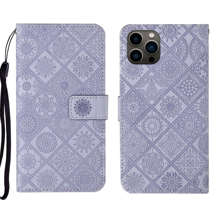 Ethnic Style Embossed Pattern Leather Phone Case, For iPhone 17e / 16e, For iPhone 16 Pro Max, Fo...