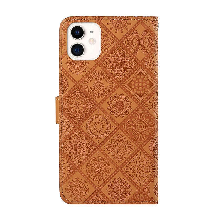 Ethnic Style Embossed Pattern Leather Phone Case, For iPhone 15 Pro, For iPhone 15 Plus, For iPho...