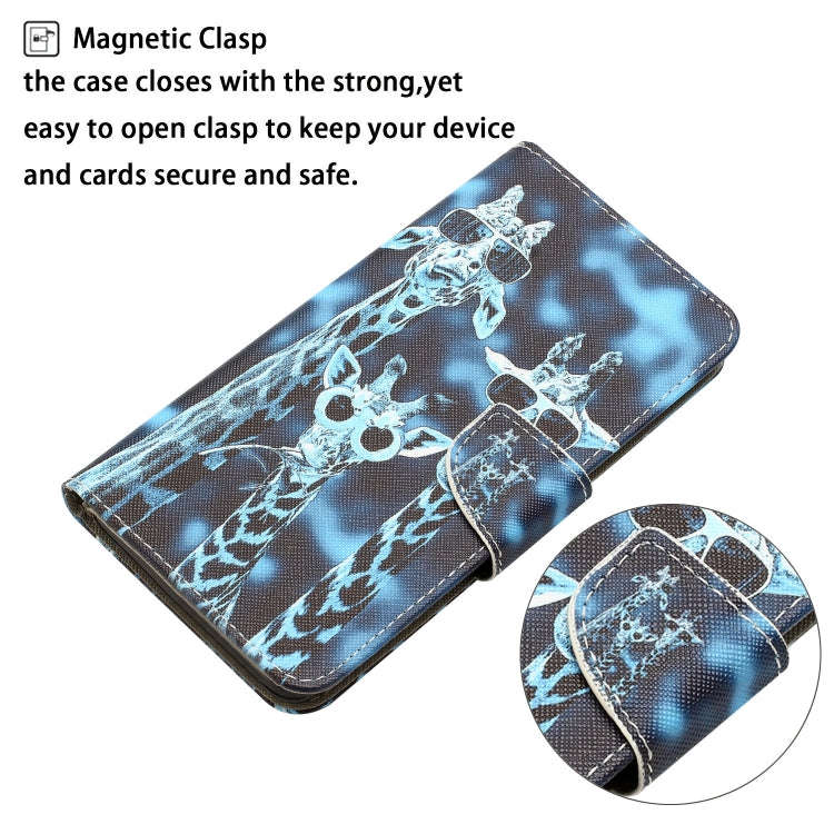 Colored Drawing Leather Phone Case, For iPhone 15 Pro Max, For iPhone 15 Pro, For iPhone 15 Plus,...