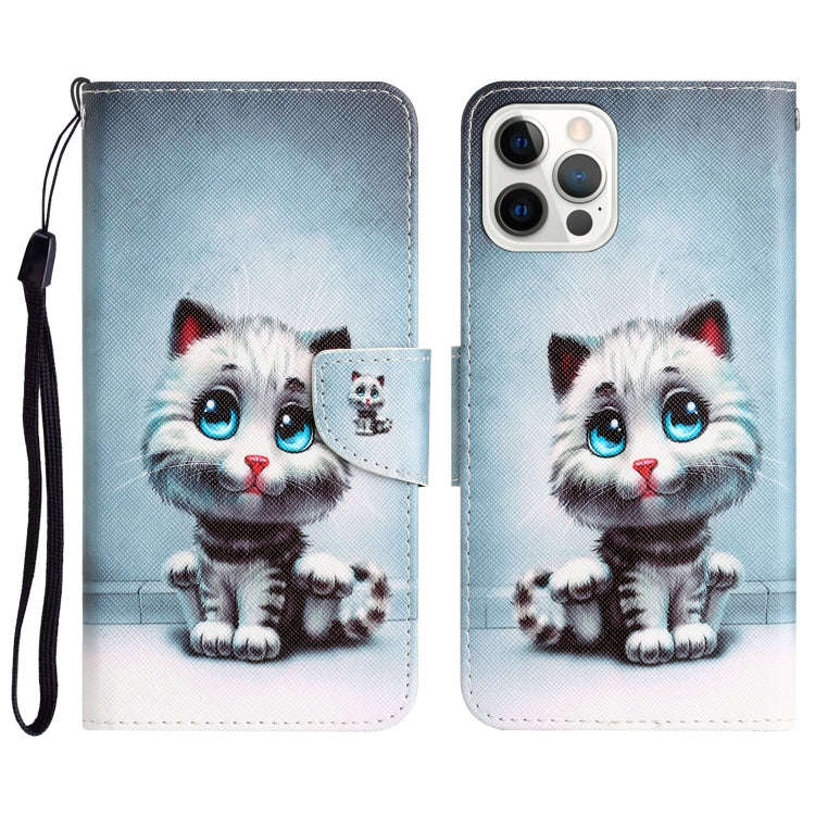 Colored Drawing Leather Phone Case, For iPhone 15 Pro Max, For iPhone 15 Pro, For iPhone 15 Plus,...