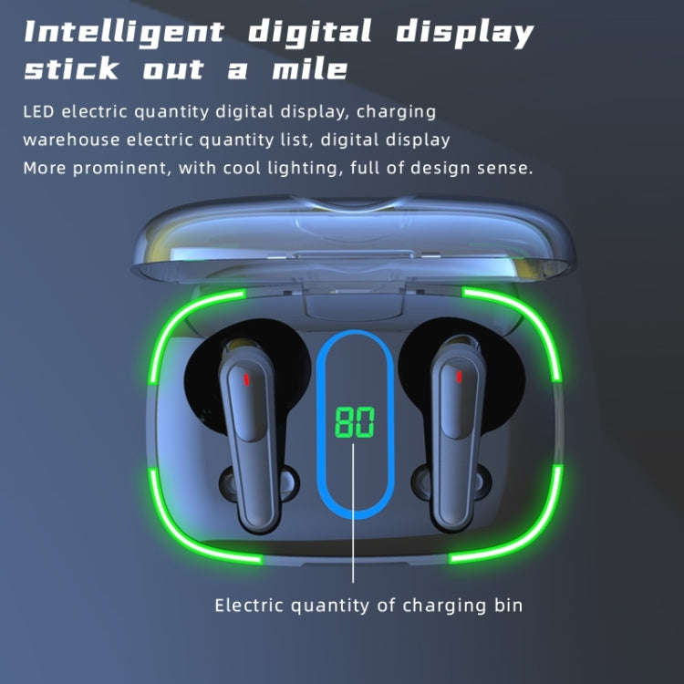 Pro 70 Intelligent Digital Display V5.3 Bluetooth Earphones, Pro 70