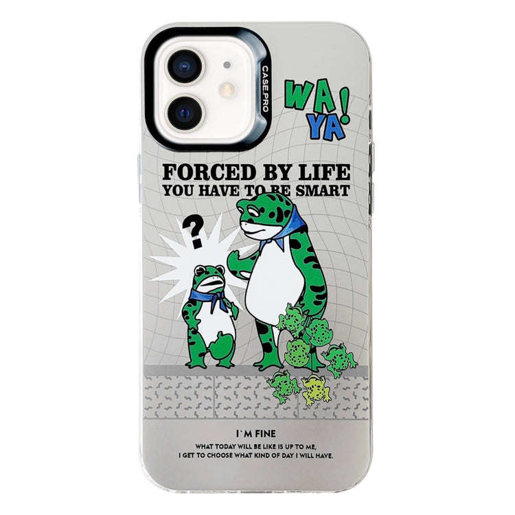 Electroplated Silver Series PC Protective Phone Case, For iPhone 12, For iPhone 12 Pro Max