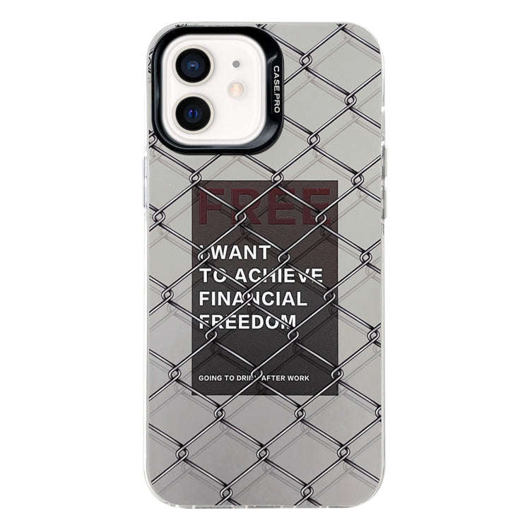 Electroplated Silver Series PC Protective Phone Case, For iPhone 12, For iPhone 12 Pro Max