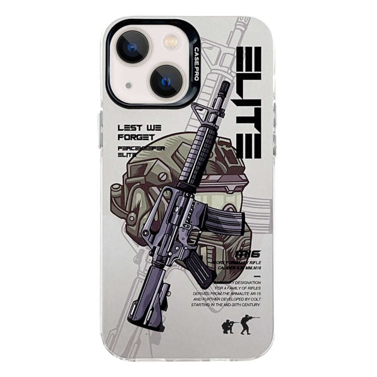 Electroplated Silver Series PC Protective Phone Case, For iPhone 14, For iPhone 14 Pro
